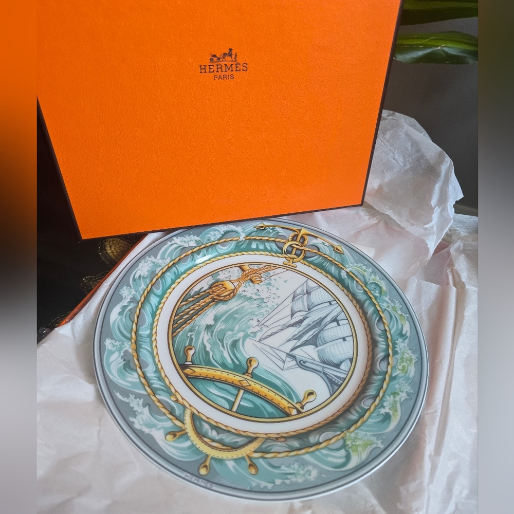 Hermès Nautical Decorative Plate